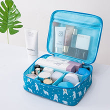 Load image into Gallery viewer, Brand organizer travel fashion lady cosmetics cosmetic bag