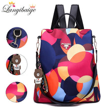 Load image into Gallery viewer, Fashion backpack women shoulder bag