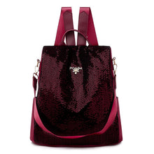 Load image into Gallery viewer, Fashion backpack women shoulder bag