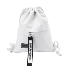 Load image into Gallery viewer, School Gym Canvas Drawstring Bag