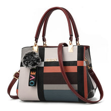 Load image into Gallery viewer, Women Stitching Wild Messenger Bags