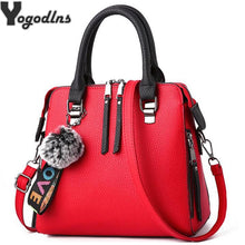 Load image into Gallery viewer, PU Leather Women Messenger Bag