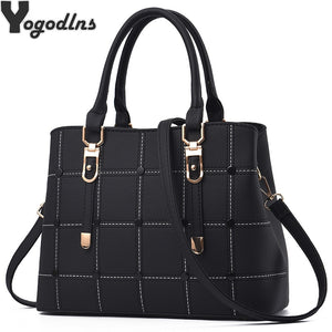 PU Leather Large Capacity Woman Handbag