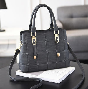 PU Leather Large Capacity Woman Handbag