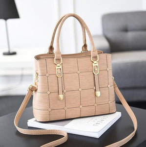 PU Leather Large Capacity Woman Handbag