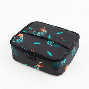 Brand organizer travel fashion lady cosmetics cosmetic bag