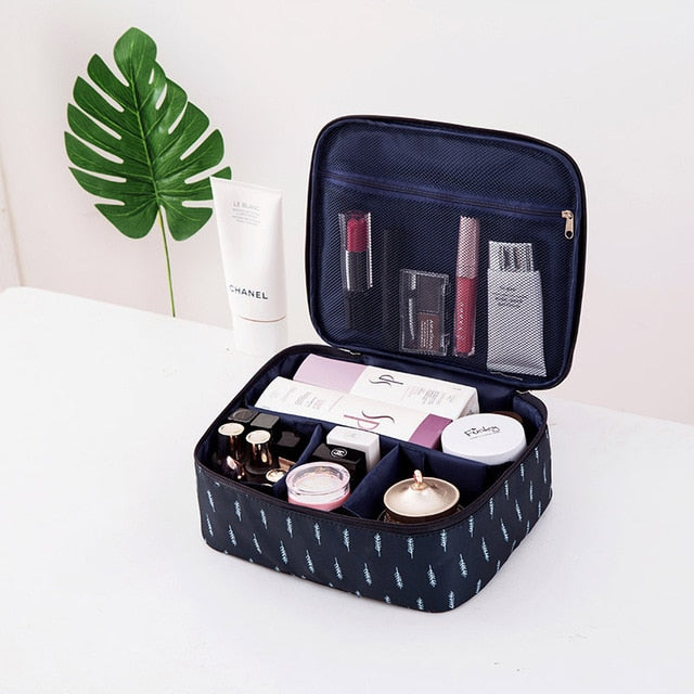 Brand organizer travel fashion lady cosmetics cosmetic bag