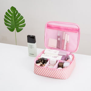 Brand organizer travel fashion lady cosmetics cosmetic bag