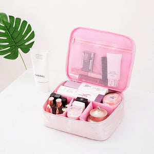 Brand organizer travel fashion lady cosmetics cosmetic bag