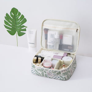 Brand organizer travel fashion lady cosmetics cosmetic bag