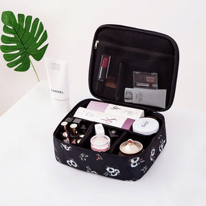 Brand organizer travel fashion lady cosmetics cosmetic bag