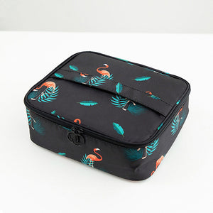 Brand organizer travel fashion lady cosmetics cosmetic bag
