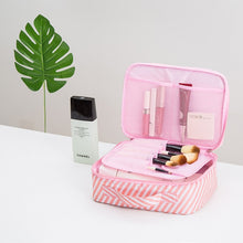 Load image into Gallery viewer, Brand organizer travel fashion lady cosmetics cosmetic bag
