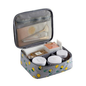 Brand organizer travel fashion lady cosmetics cosmetic bag