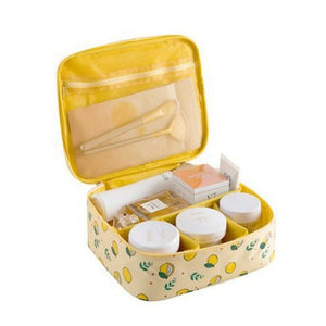 Brand organizer travel fashion lady cosmetics cosmetic bag