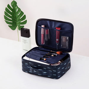 Brand organizer travel fashion lady cosmetics cosmetic bag