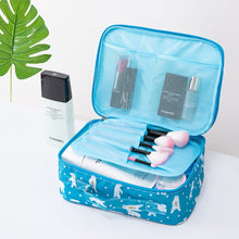 Load image into Gallery viewer, Brand organizer travel fashion lady cosmetics cosmetic bag
