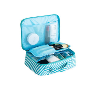 Brand organizer travel fashion lady cosmetics cosmetic bag
