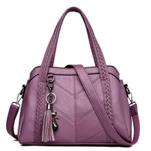 Load image into Gallery viewer, Women Handbag Genuine Leather Tote Bags
