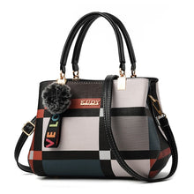 Load image into Gallery viewer, Women Stitching Wild Messenger Bags
