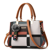 Load image into Gallery viewer, Women Stitching Wild Messenger Bags
