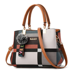 Women Stitching Wild Messenger Bags