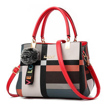 Load image into Gallery viewer, Women Stitching Wild Messenger Bags
