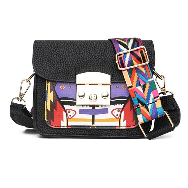 Hard Pu Leather Women Shoulder Bag