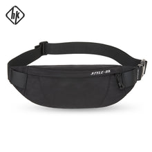 Load image into Gallery viewer, Pack Black Waterproof Money Belt Bag
