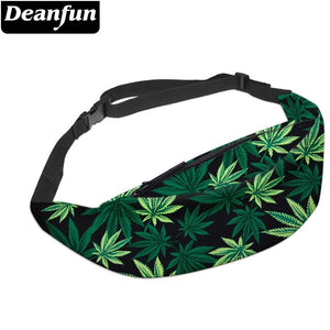 Deanfun 3D Printed Waist bags Green