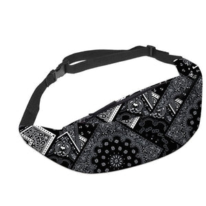 Deanfun 3D Printed Waist bags Green