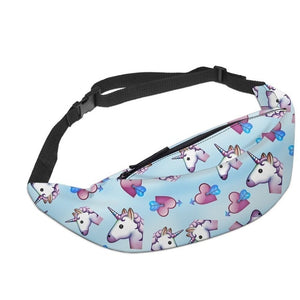 Deanfun 3D Printed Waist bags Green