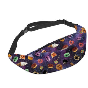 Deanfun 3D Printed Waist bags Green