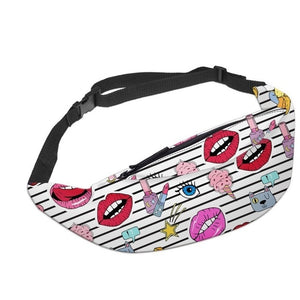 Deanfun 3D Printed Waist bags Green