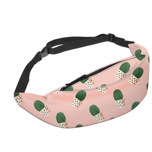 Deanfun 3D Printed Waist bags Green